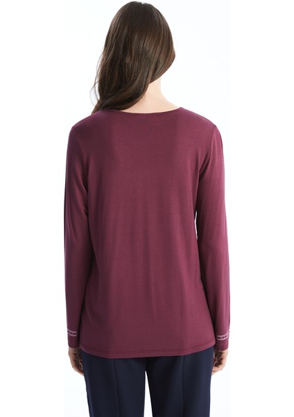 Yeni Sezon V Yaka Parlak Taşlı Kadın Bluz fırsatları