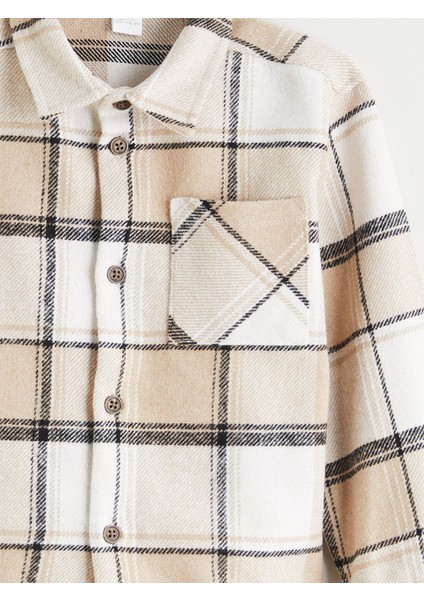 Yeni Sezon Ekose Desenli Erkek Çocuk Gömlek Ceket modelleri