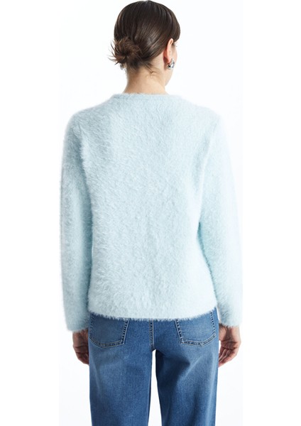 Yeni Sezon Bisiklet Yaka Kadın Triko Hırka fırsatları