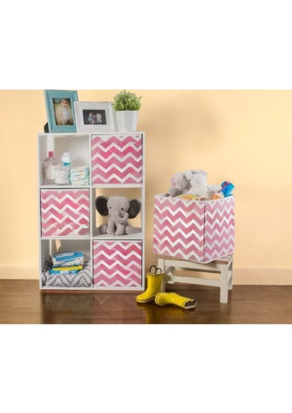Dolap Içi Çamaşır Oyuncak Düzenleyici Katlanır Saklama Kutusu 30X30X30 modelleri