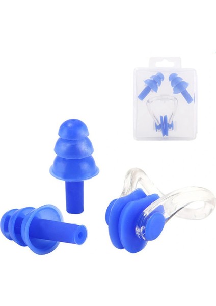 Silikon Burun ve Kulak Tıkayıcı Yüzücü Set