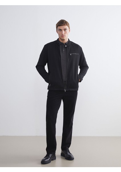 Yeni Sezon Slim Fit Biker Yaka Erkek Mont fiyatları