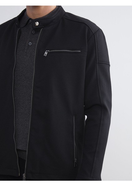 Yeni Sezon Slim Fit Biker Yaka Erkek Mont modelleri