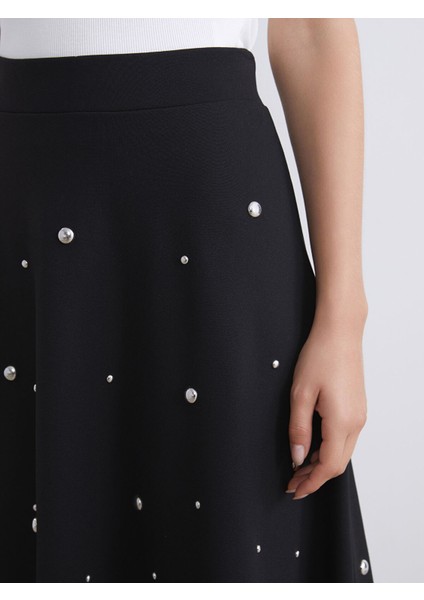 Yeni Sezon Metal Aplikeli Kloş Etek fırsatları