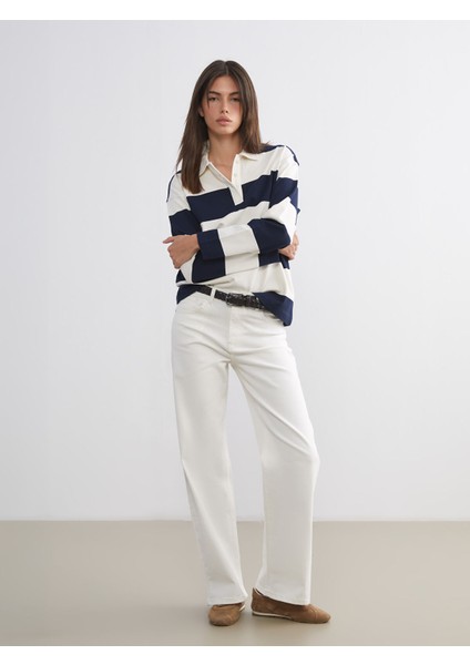 Yeni Sezon Wideleg Kadın Jean Pantolon