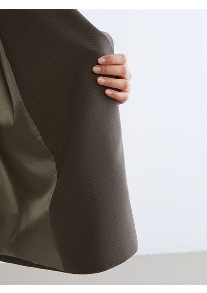 Yeni Sezon Kuşaklı Oversize Kadın Blazer Ceket fırsatları