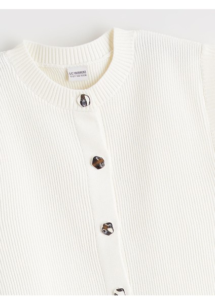 Yeni Sezon Bisiklet Yaka Kız Çocuk Triko Yelek fiyatları