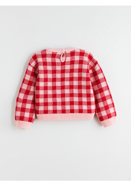 Yeni Sezon Bisiklet Yaka Yılbaşı Temalı Kız Çocuk Triko Kazak fiyatları