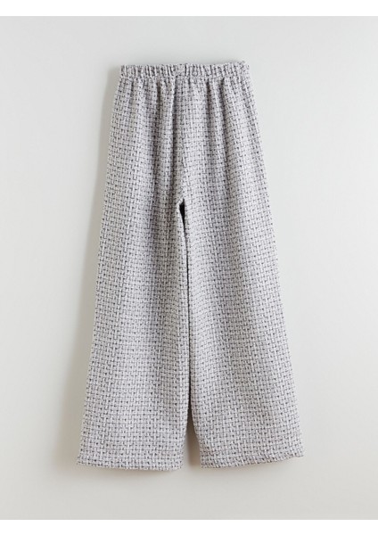Yeni Sezon Beli Lastikli Tüvit Kız Çocuk Pantolon