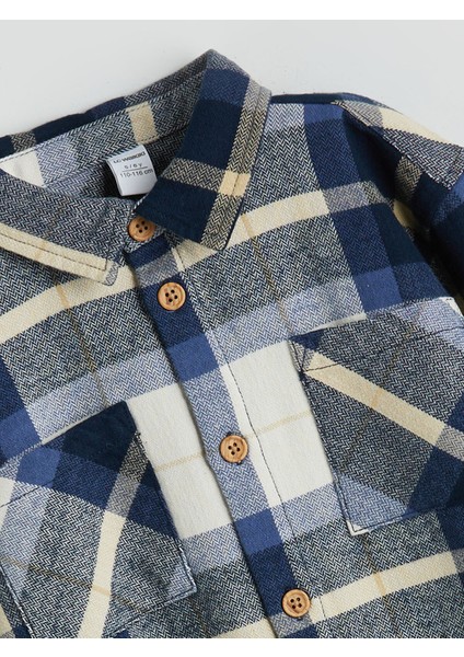 Yeni Sezon Uzun Kollu Ekose Erkek Çocuk Gömlek fiyatları