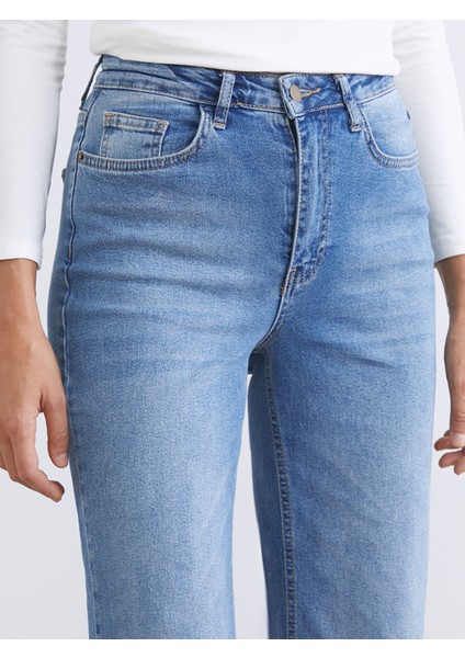 Yeni Sezon Flare Kadın Jean Pantolon modelleri