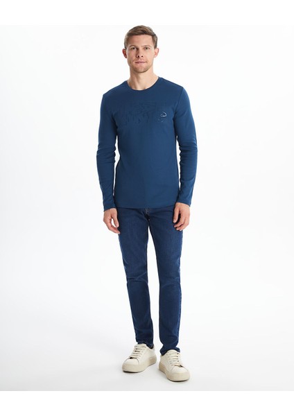 Yeni Sezon Bisiklet Yaka Uzun Kollu Baskılı Erkek Tişört fiyatları