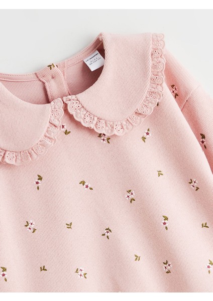 Yeni Sezon Bebe Yaka Kız Çocuk Sweatshirt fiyatları