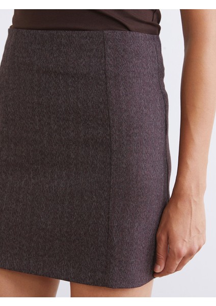 Yeni Sezon Beli Fermuarlı Mini Etek modelleri