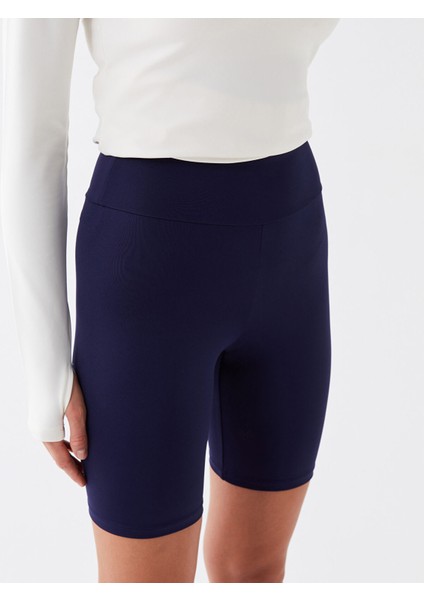 Yeni Sezon Beli Lastikli Düz Interlok Kadın Spor Tayt modelleri