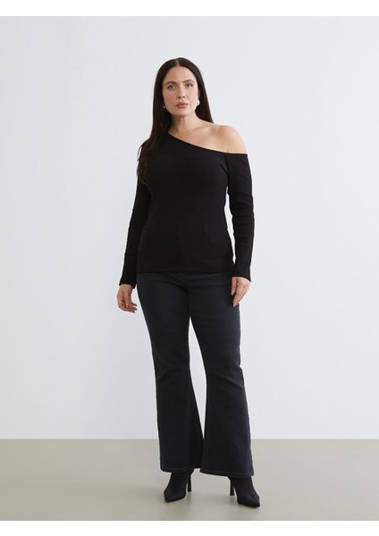 Yeni Sezon Tek Omuz Fitilli Bluz fiyatları