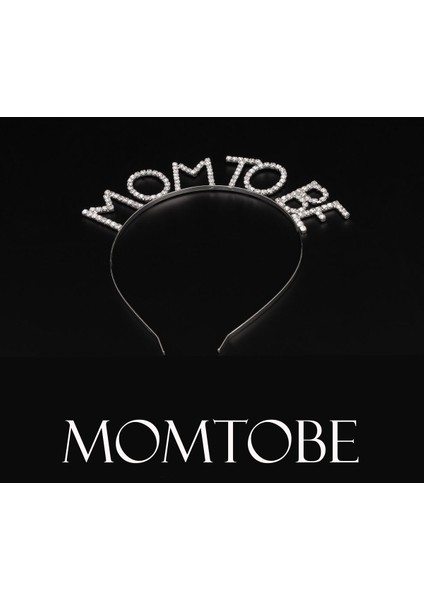 Kristal Taşlı Gümüş Renk Mom To Be Tacı Anne Tacı (5358) fiyatları