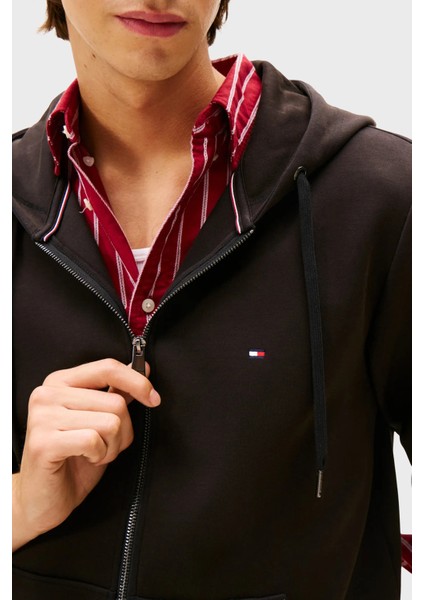 Pamuklu Regular Fit Kapüşon Yaka Sweat Erkek Sweat MW0MW37243 Bds fiyatları