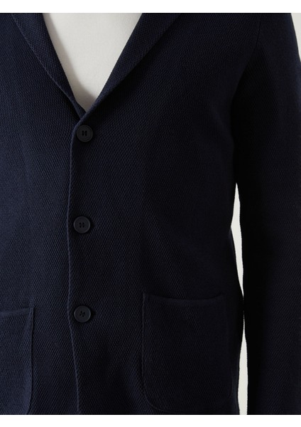 Yeni Sezon Standart Kalıp Şal Yaka Erkek Triko Hırka modelleri