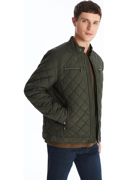 Yeni Sezon Standart Kalıp Dik Yaka Erkek Şişme Mont fiyatları