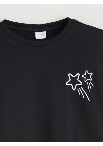 Yeni Sezon Bisiklet Yaka Kız Çocuk Pijama Takım modelleri