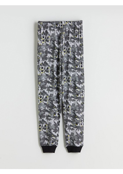 Yeni Sezon Bisiklet Yaka Erkek Çocuk Pijama Takımı indirimleri