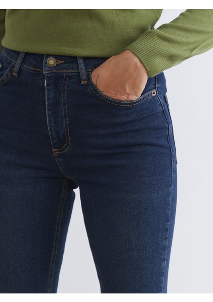 Yeni Sezon Crop Flare Kadın Jean Pantolon modelleri