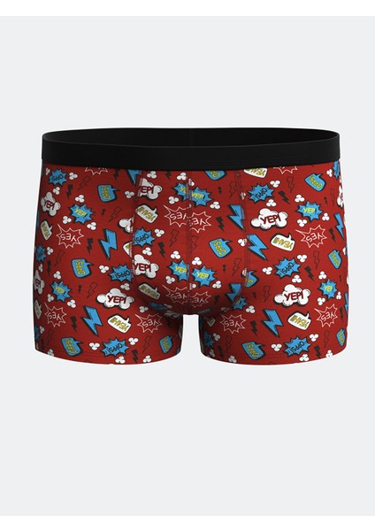 Yeni Sezon Standart Kalıp Pamuklu Esnek Erkek Boxer 3'lü fırsatları