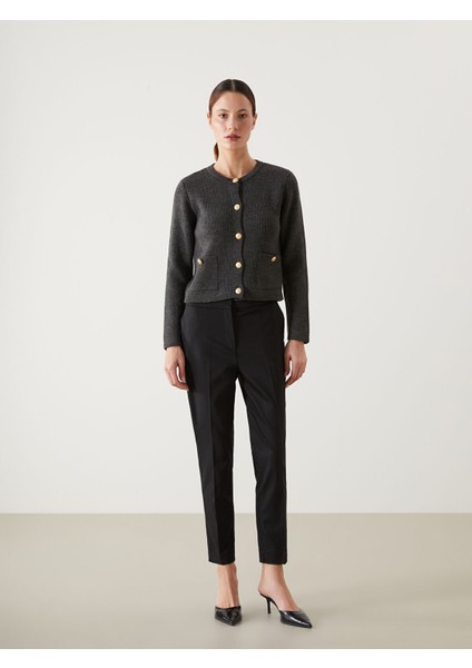 Yeni Sezon Bisiklet Yaka Kadın Triko Hırka fiyatları