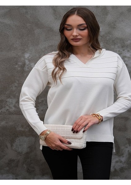 Kapüşonlu Kazak modelleri