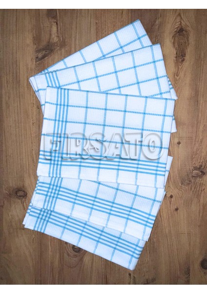 Çizgili Petek Dokulu Mutfak Havlusu| Beslenme Örtüsü | Kurulama Bezi – 50X70CM (5’li Paket) modelleri