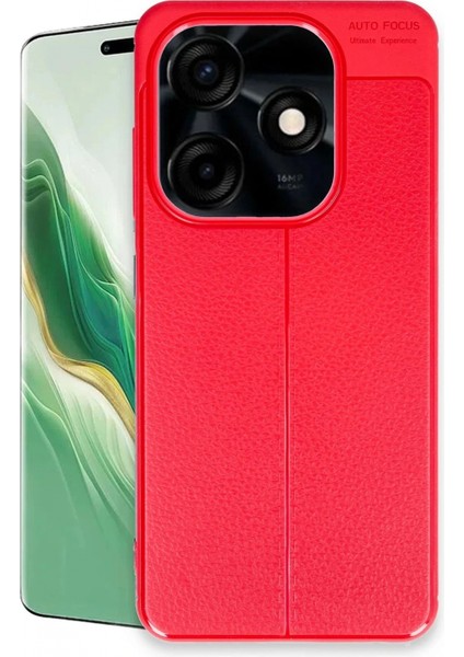 Ieg Tecno Spark Go 2024 Kılıf Auto Focus Kapak - Kırmızı