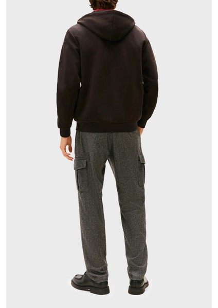 Pamuklu Regular Fit Kapüşon Yaka Sweat Erkek Sweat MW0MW37243 Bds fırsatları