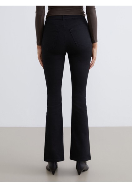 Yeni Sezon Flare Kadın Jean Pantolon fırsatları