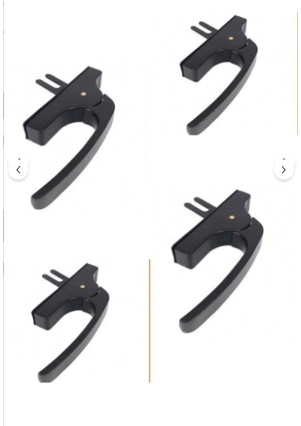 Alüminyum Doğrama Aldoks Pencere Ispanyolet Kol Alüminyum Pencere Kolu 4 Adet