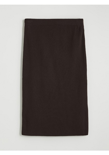 Yeni Sezon Beli Lastikli Triko Etek indirimleri