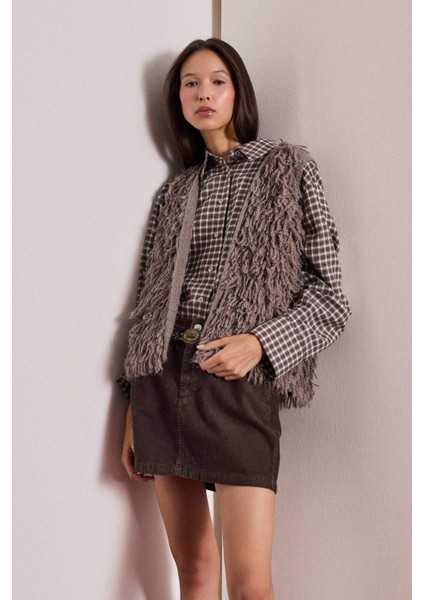 Püskül Detaylı Yelek G3794AX25WN