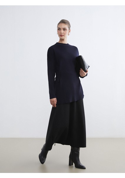 Yeni Sezon Beli Lastikli Kloş Etek