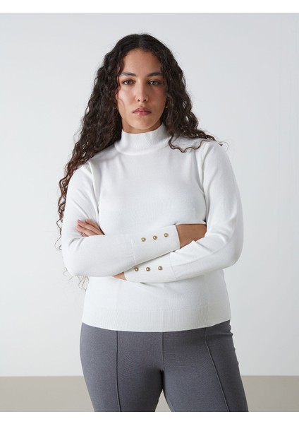 Yeni Sezon Yarım Balıkçı Yaka Kadın Triko Kazak fiyatları