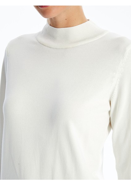 Yeni Sezon Yarım Balıkçı Yaka Kadın Triko Kazak fırsatları