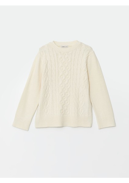 Yeni Sezon Bisiklet Yaka Kendinden Desenli Kadın Triko Kazak indirimleri