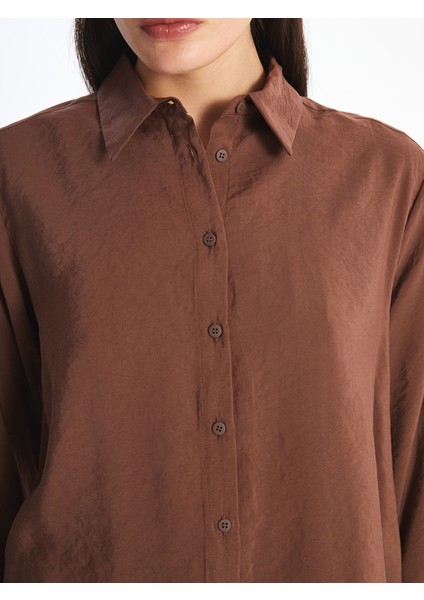 Yeni Sezon Düz Uzun Kollu Kadın Gömlek modelleri