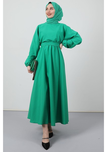 Efil Tesettür Elbise Benetton modelleri