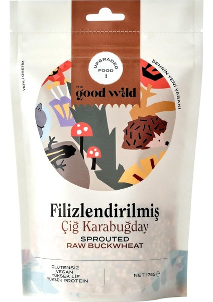 The Good Wild Filizlendirilmiş Çiğ Karabuğday