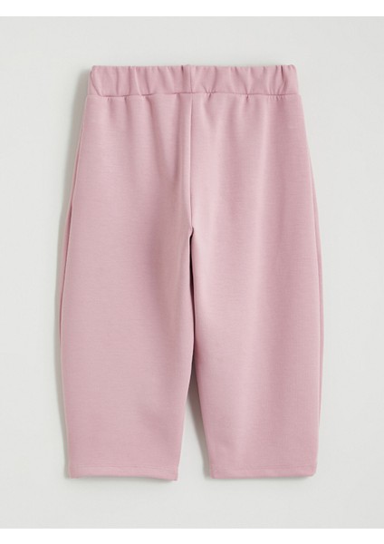 Yeni Sezon Basic Geniş Paça Kız Çocuk Eşofman Altı modelleri