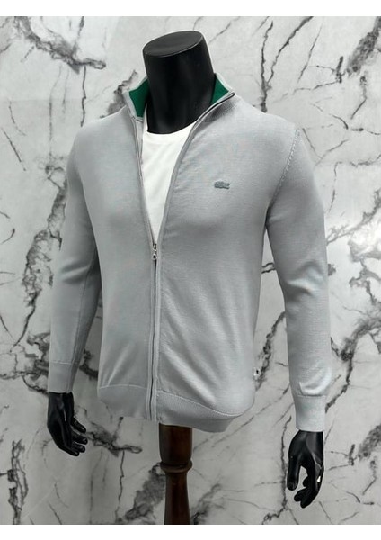 Lacoste Fermuarlı Triko Hırka