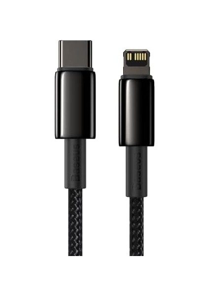 Tungsten Hızlı Şarj Kablosu Type-C To Ip Pd 20W, 1m, Siyah modelleri