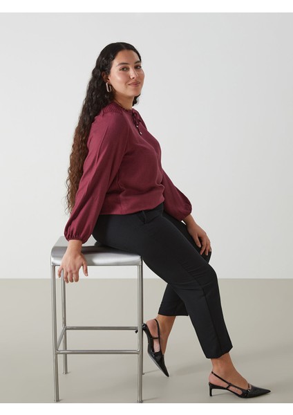 Yeni Sezon Bağlamalı Yaka Kadın Bluz indirimleri