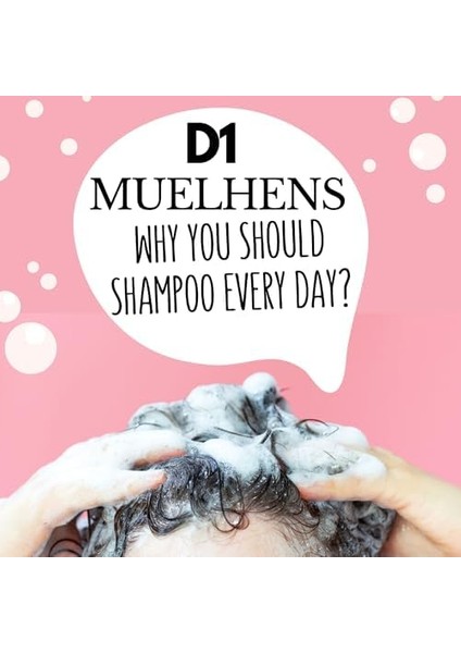 Muelhens D1 Yoğun Saç Dökülme Karşıtı Şampuan, Keratin, Kollajen, Kafein, Biotin, Niasinamid, Panthenol Içerir, 500 ml