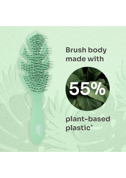 Wet Brush Go Green Detangler Saç Fırçası Yeşil modelleri